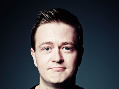 man with short hair