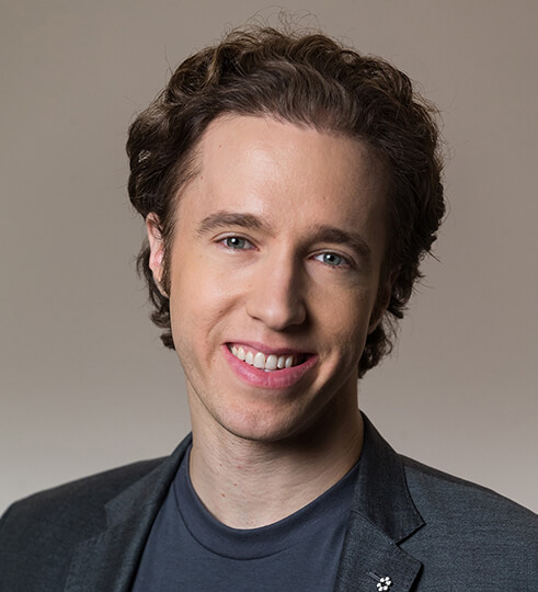 man smiling
